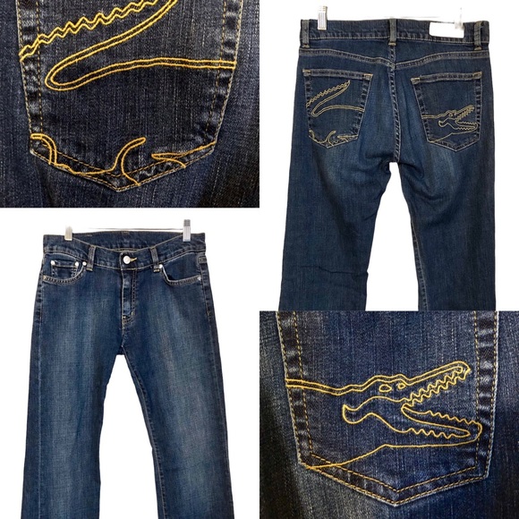 Gator Florida uf chomp chomp embroidered jeans game day low rise 2000s britney - Picture 1 of 8